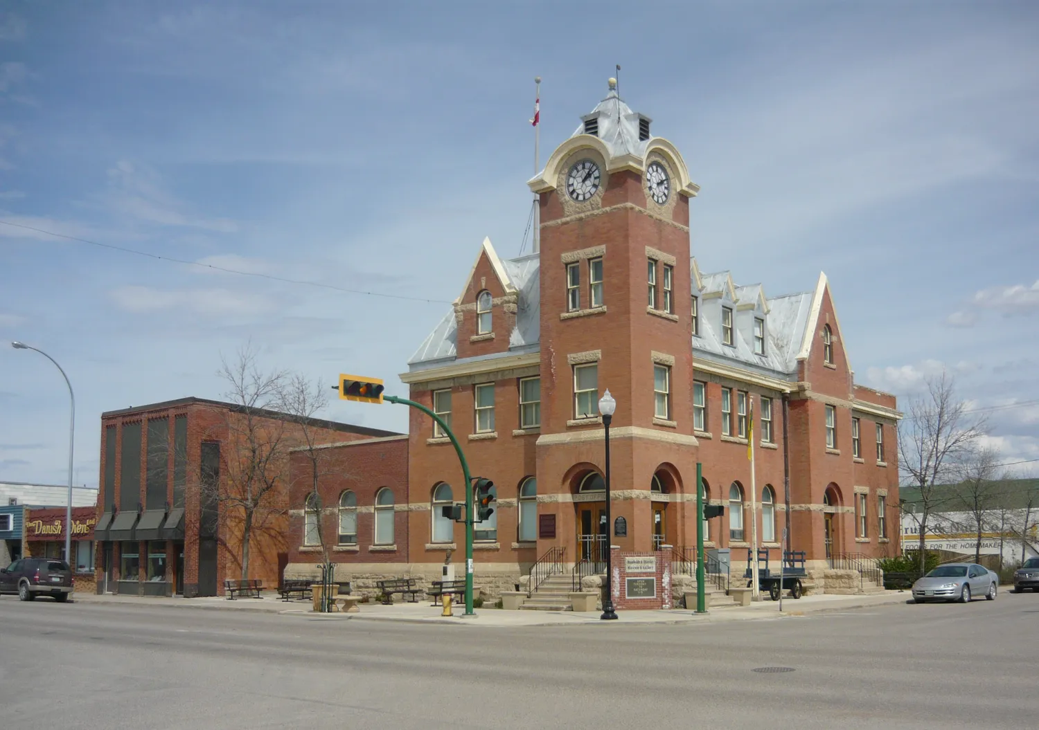 The historic Humboldt Post Office, now the Humboldt & District Museum & Gallery